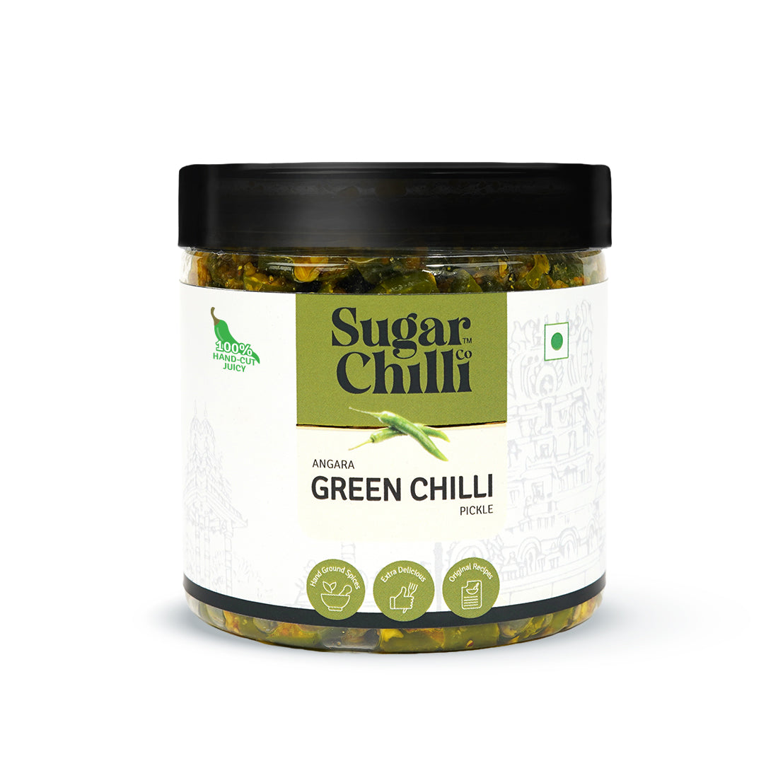 Angara Green Chilli Pickle