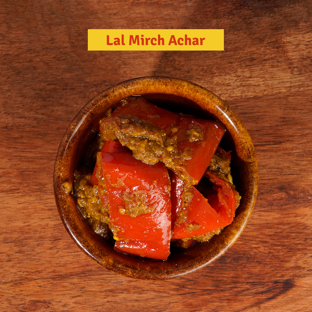 Home-made Red Chilli Pickle (Food-Grade Safe Pouch)