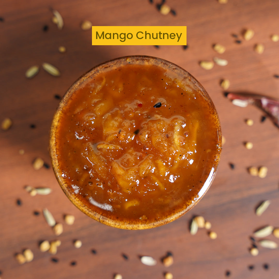 Home-made Mango Chutney (Food-Grade Safe Pouch)