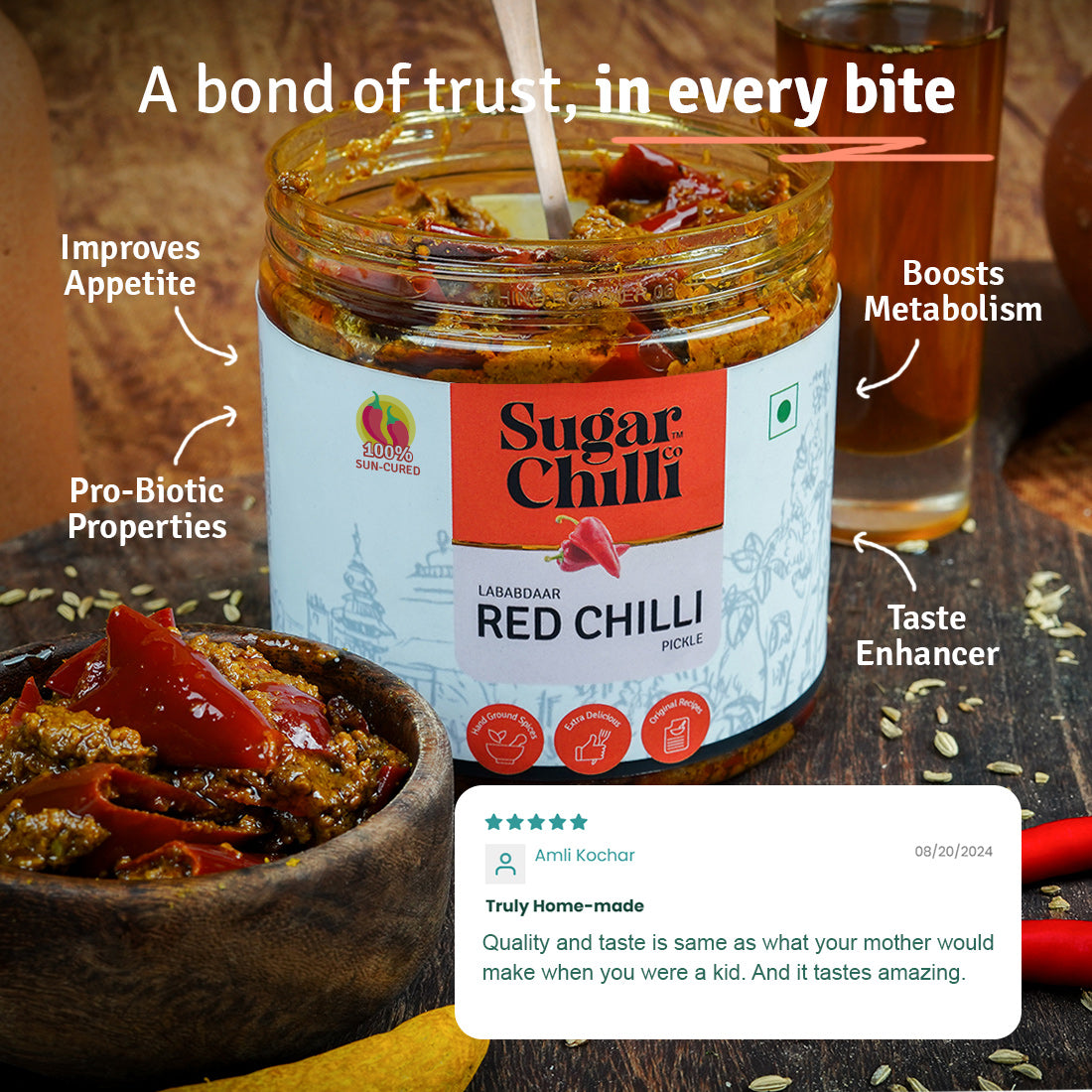 Lababdar Red Chilli Pickle