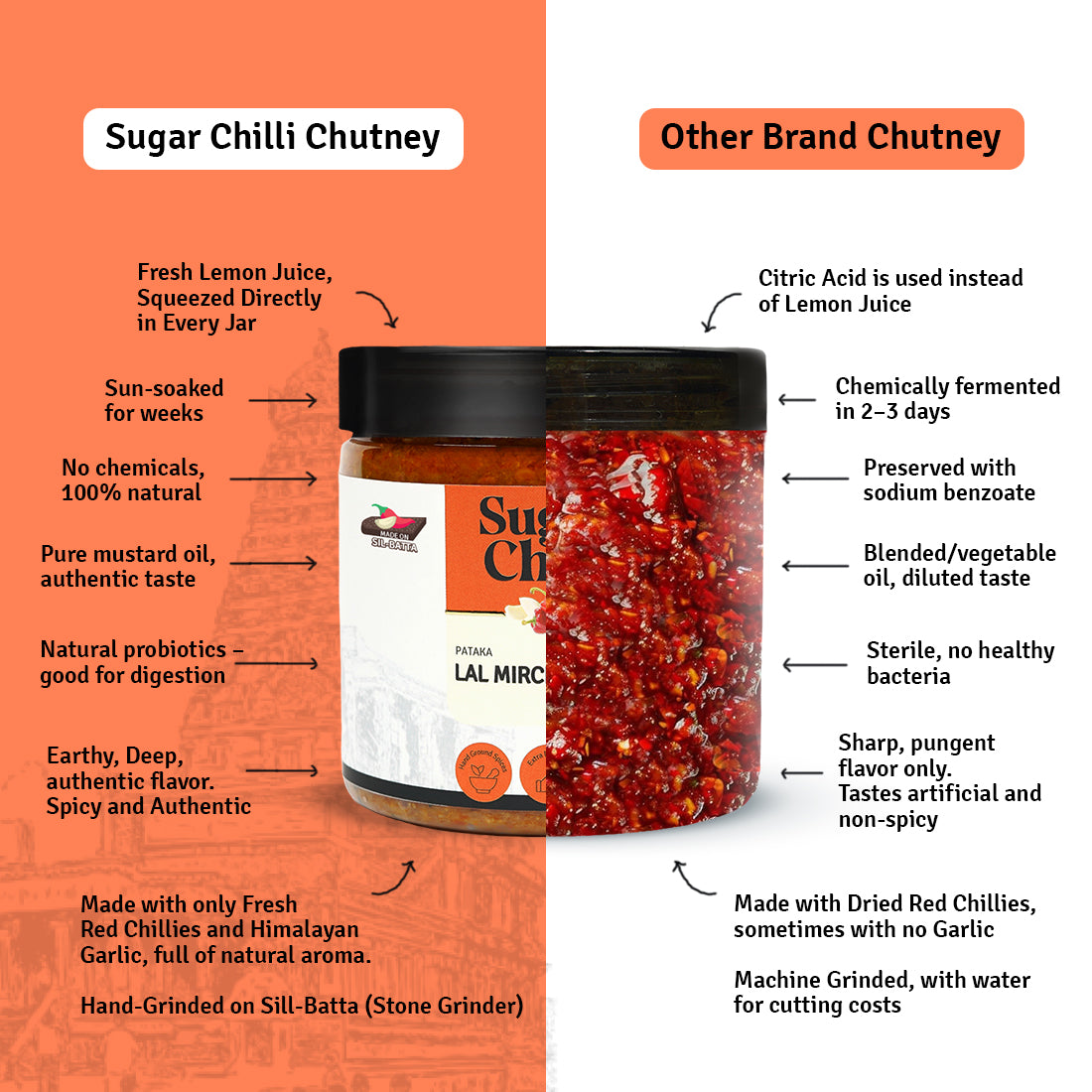 Patakha Lal Mirch Lehsun Chutney