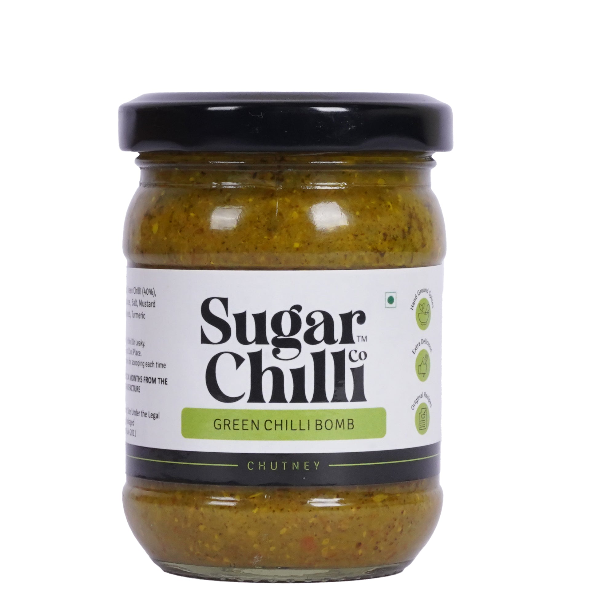 Hari Mirch Bomb Chutney (100 gm)