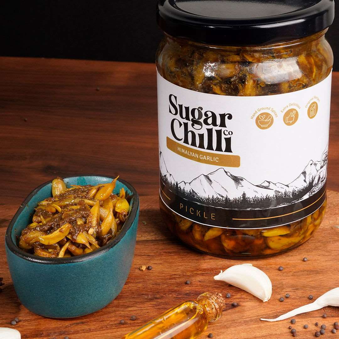 Garlic Aachar - Sugar Chilli Co.