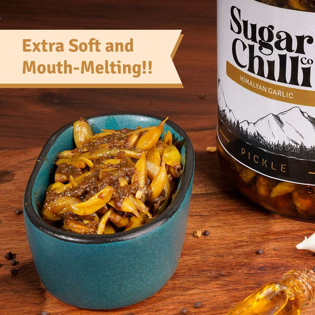 Garlic Aachar - Sugar Chilli Co.