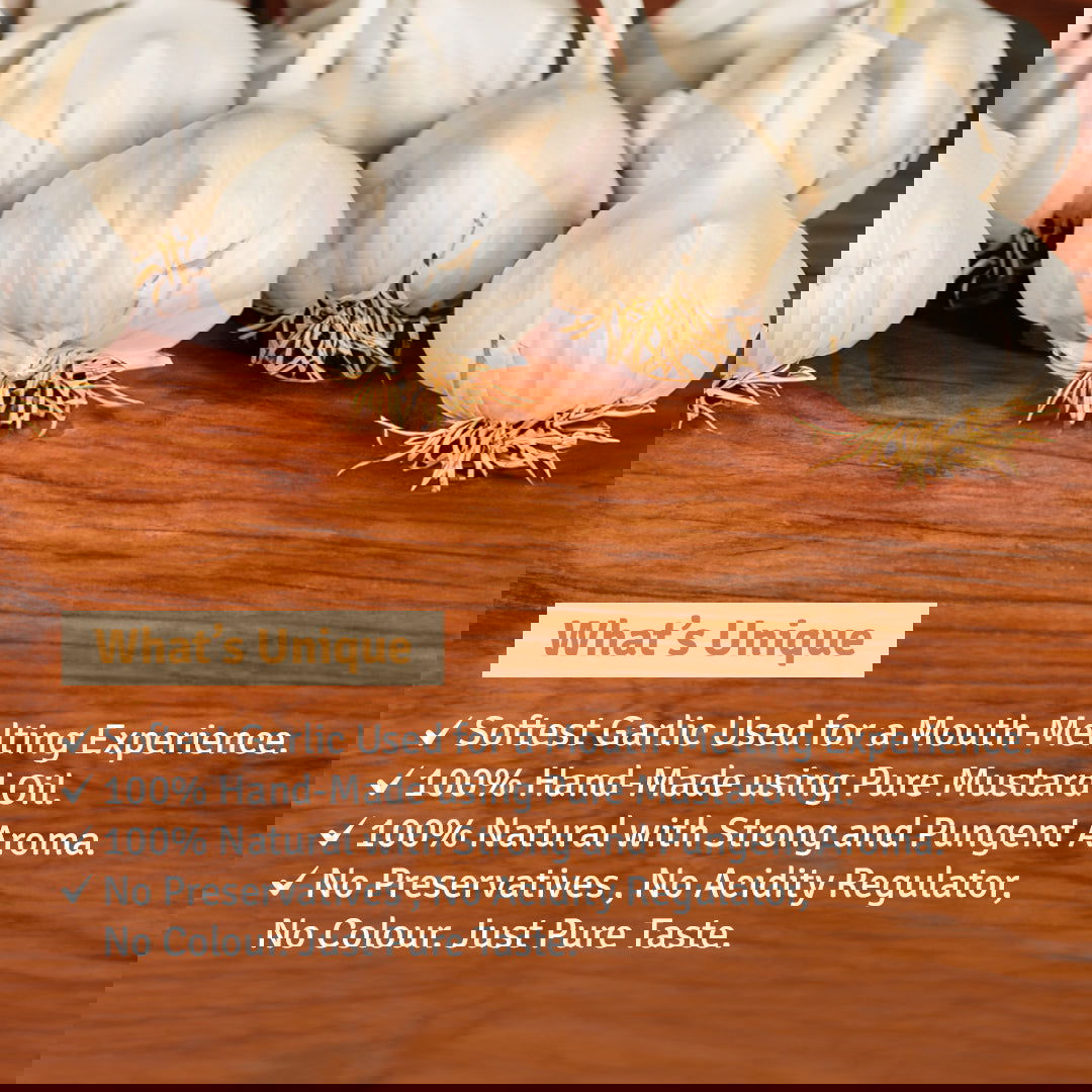 Garlic Aachar - Sugar Chilli Co.