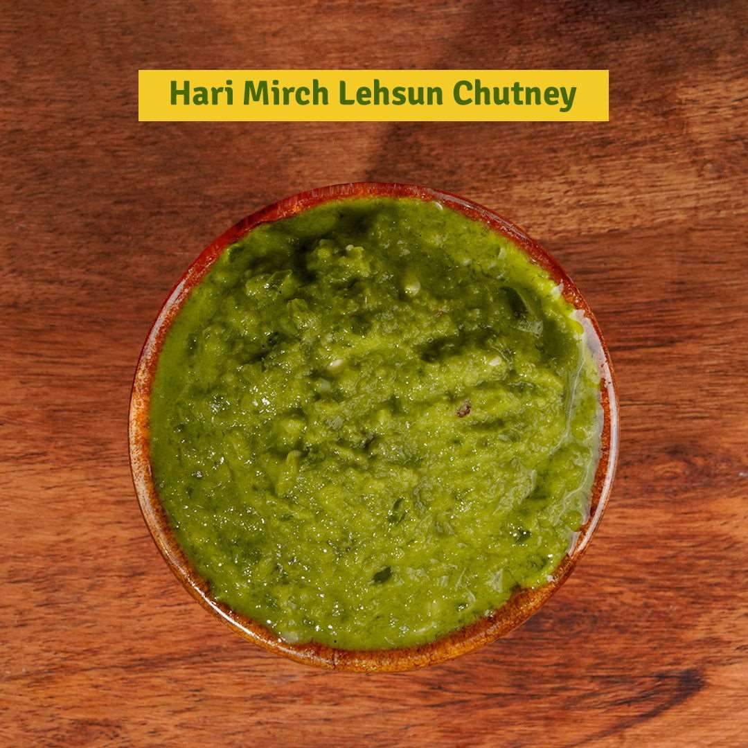 Hari Mirch Lehsun Chutney - Sugar Chilli Co.