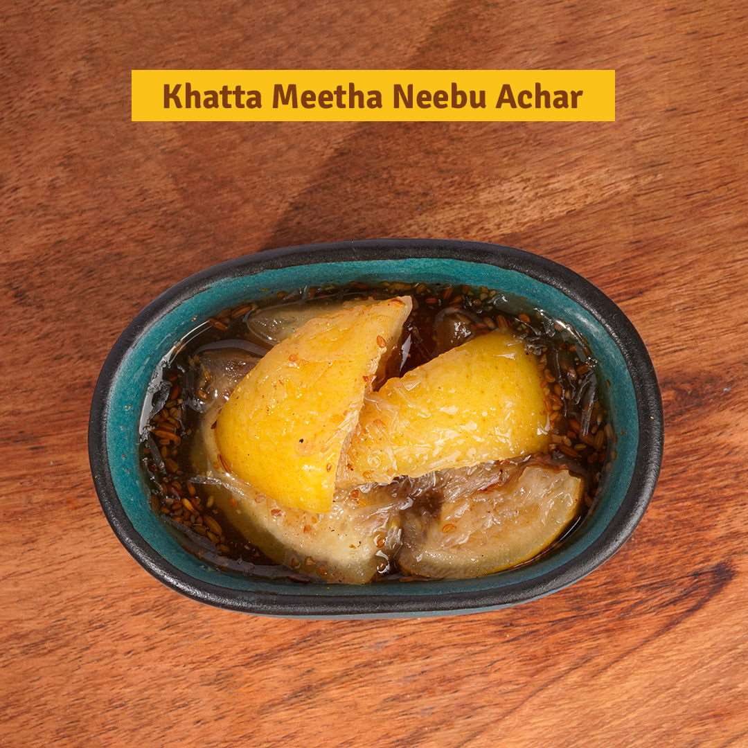 Khatta Meetha Neebu Achar - Sugar Chilli Co.