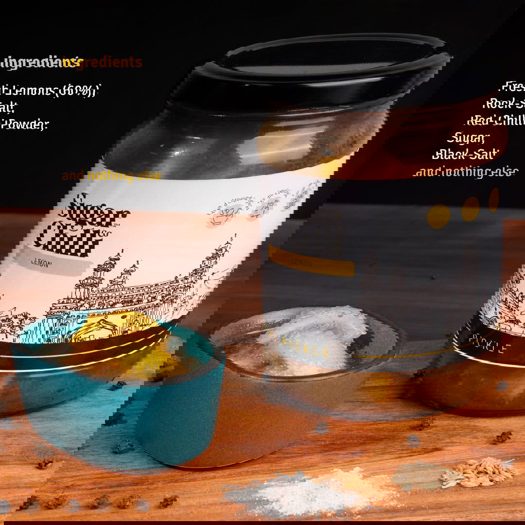 Khatta Meetha Neebu Achar - Sugar Chilli Co.