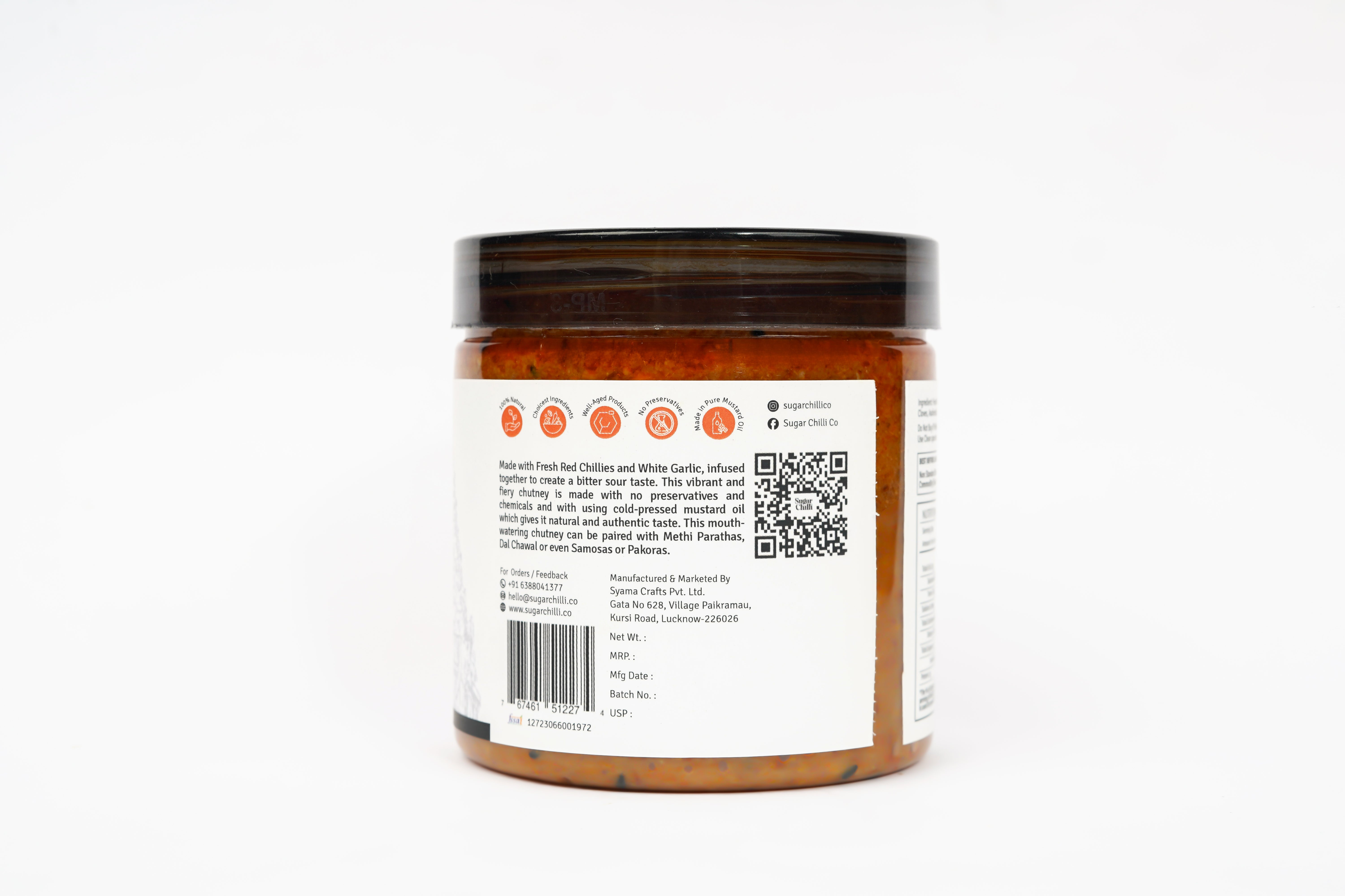 Patakha Lal Mirch Lehsun Chutney