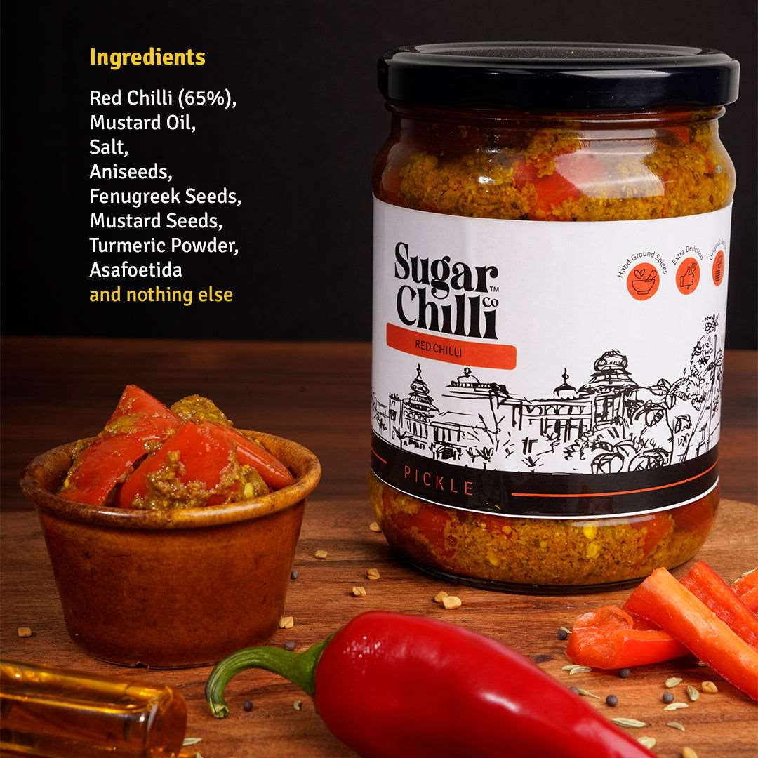 Lal Mirch Achar - Sugar Chilli Co.
