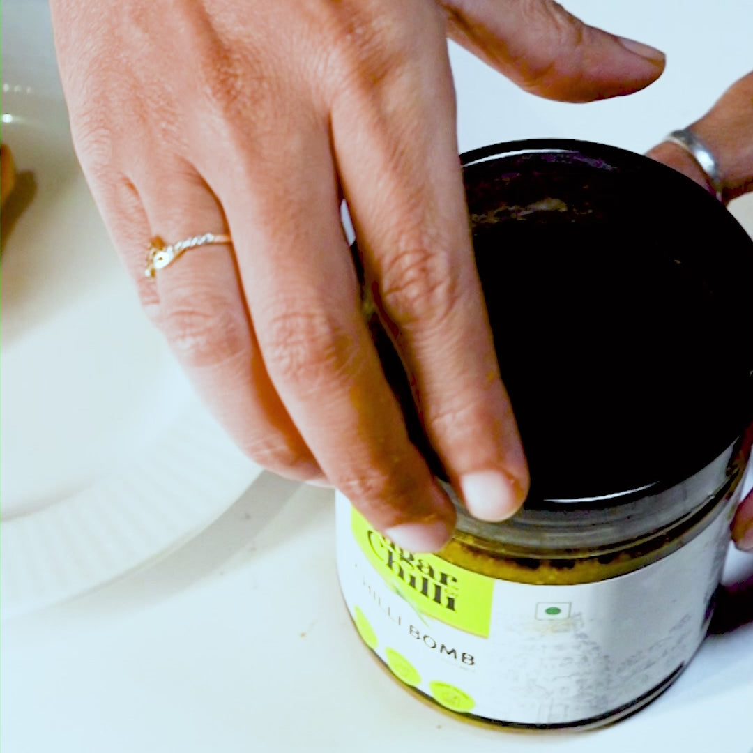 Green Chilli Bomb Chutney